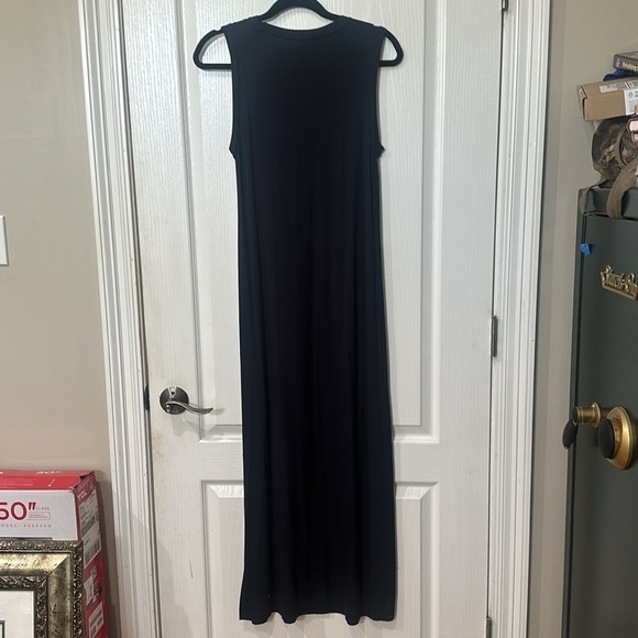 Daily ritual size S/P navy sleeveless maxi, NWOT - Picture 3 of 5
